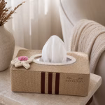 Handmade Jute Tissue Holder