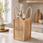 Multi Functional Jute Bottle Bag